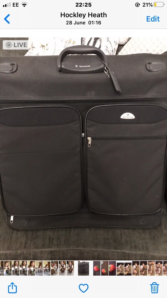 wheeled suit carrier argos